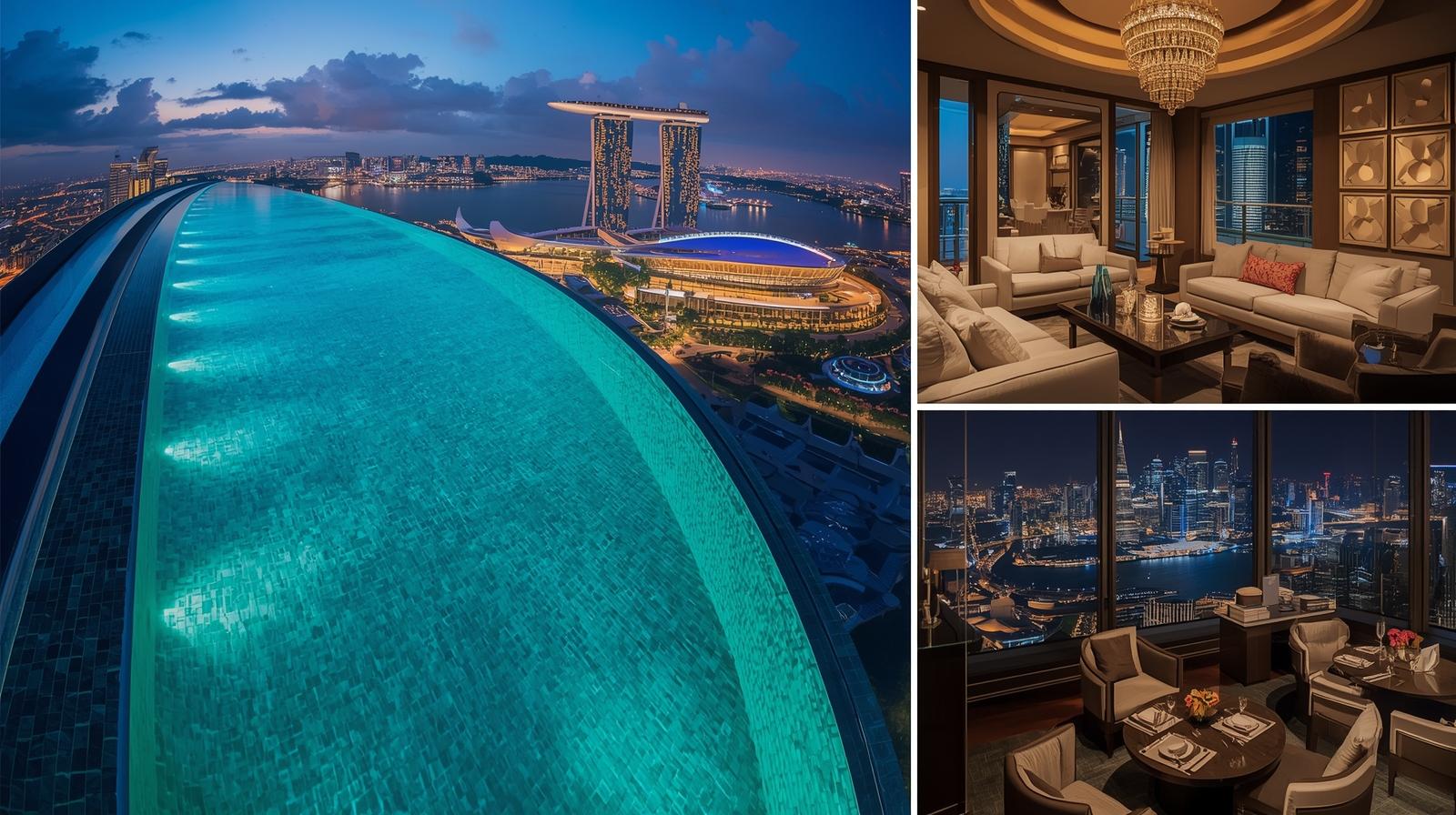 Top 5 Hotels In Singapore Where Escorts And Clients Meet | 新加坡顶级酒店会面指南 5 Marina Bay Sands Rooftop Lounge