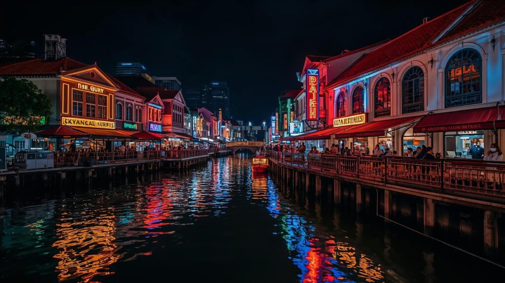 Poster image of Clarke Quay Escort Singapore Services – Luxury, Romance & Nightlife